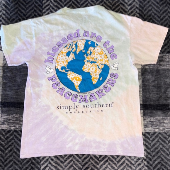Simply Southern Tie-Dye Short Sleeve Tee - Picture 5 of 6